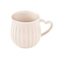 thumbnail image 3 of The Pioneer Woman Colette Heart Handle Stoneware Mug Set, Pink, 12-Ounce (2 Pack), 3 of 6