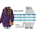thumbnail image 6 of MOSHU Oversized Sweaters for Women Cable Knit Chunky Pullover Sweater, 6 of 10