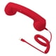thumbnail image 4 of Auricular de teléfono retro con volumen ajustable para llamadas de teléfonos inteligentes Rojo, 4 of 9