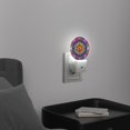 thumbnail image 3 of Light Sensor of LED Night Light, Colorful Mandala Style Flower Night Light Plug Into Wall for Kids Room, Bedroom, Bathroom, Kitchen, 3 of 4