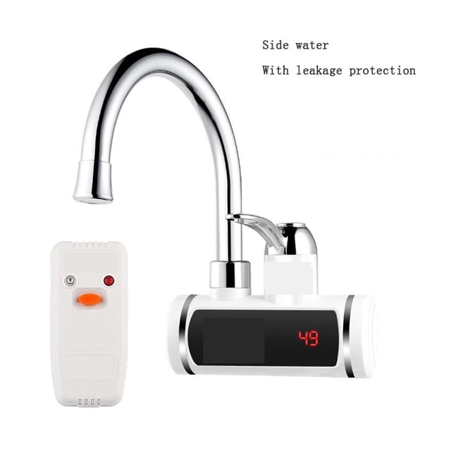 Electric Water Heater,Electric Faucet Kitchen Instant Hot Water Heater,Digital Display Bottom/Lateral Intake ,Faster Heat