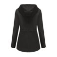 thumbnail image 3 of Vedolay Womens 2023 Jackets Womens Basic Solid Color Button Down Casual Jacket With Pockets,Black XL, 3 of 5