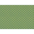 thumbnail image 1 of Ahgly Company Machine Washable Indoor Rectangle Transitional Green Peas Green Area Rugs, 4' x 6', 1 of 7