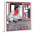 thumbnail image 2 of "Vintage 1437" Painting Print on Wrapped Canvas, 2 of 7