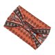thumbnail image 4 of 4 piezas de diadema anudada impresa de moda bohemia para mujeres en gris, amarillo, naranja y rojo, 4 of 5
