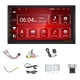 thumbnail image 1 of Kenally Metal Auto MP5 Player WiFi 4.0 Manos libres Pantalla digital Dash Cam 1080P Control táctil Radio automotriz Trazadores de navegación Kenally VI016954-00B, 1 of 6