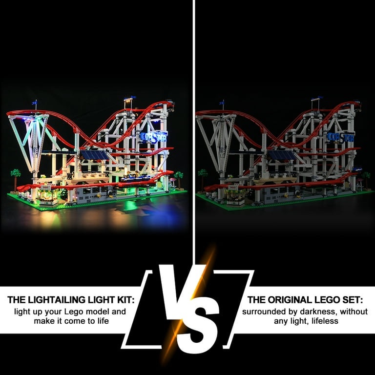  BRIKSMAX Led Lighting Kit for Roller Coaster