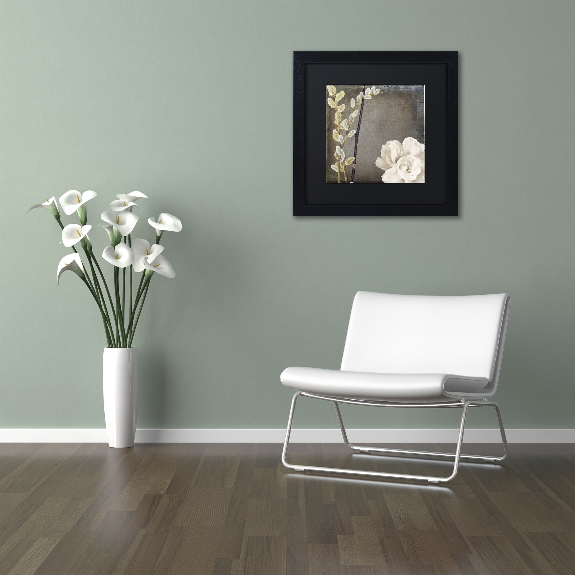 Trademark Fine Art "India I" Canvas Art by Color Bakery, Black Matte, Black Frame