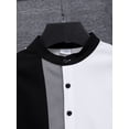 thumbnail image 4 of Mikrdoo Boys Long Sleeve Color Block Button Down Tops, Sizes 7-15, 4 of 8