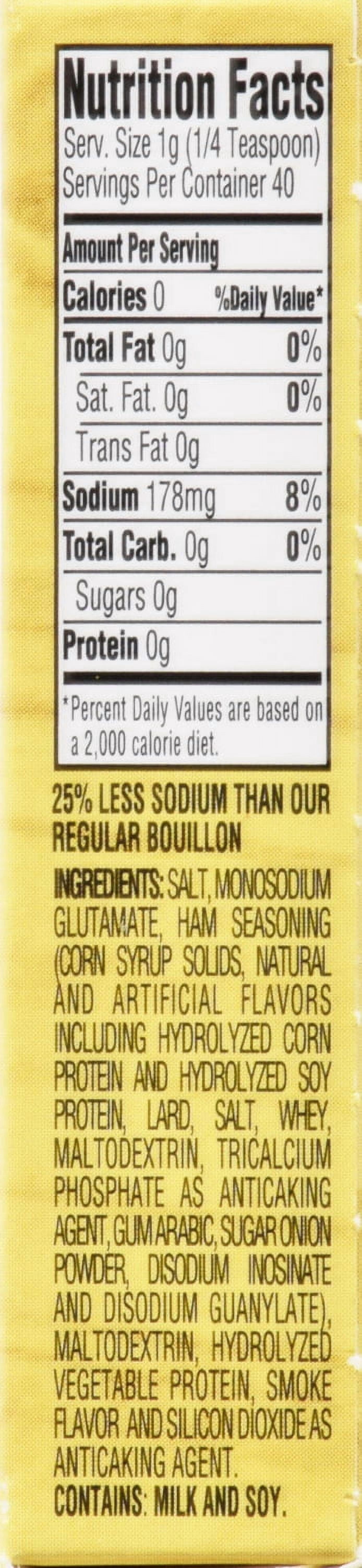 (7 pack) GOYA Ham Flavored Concentrate Reduced Sodium, 1.41 Oz