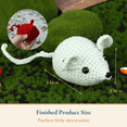 thumbnail image 5 of ComfiTime Crochet Kit for Beginners – Amigurumi Starter Kit w/ Video Tutorials & Step-by-Step Instructions, Complete Animal Craft Accessories for Adults, Kids & Gift Giving, Rainbow Mice Set, 5 of 13