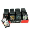thumbnail image 2 of Collectible Demon Slayer Japnese Anime Design – 24 Pcs Mixed Black Metal Windproof Oil Lighters - Pack of 24 -, 2 of 4