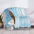 thumbnail image 4 of Throw Blanket for Couch - Funny Cat Taking a Bath Soft Comfy Lightweight Cozy Warm Throw Blanket, Fuzzy Plush Flannel Blanket & Throws for Sofa and Bed All Season, 4 of 8