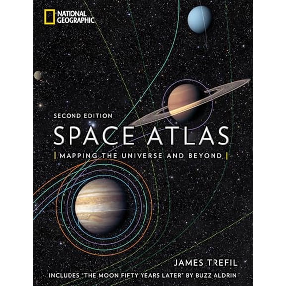 Pre-Owned Space Atlas, Second Edition: Mapping the Universe and Beyond (Hardcover) by James Trefil