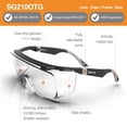 thumbnail image 2 of Gafas de seguridad para trabajo DEX FIT SG210 OTG para hombre y mujer, 2 of 6