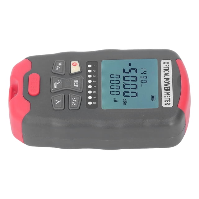1KM Optical Fiber Power Meter Mini 3 In 1 Optical Power Meter All In One With LED Light, Cable Test, Fiber Optic Power Meter