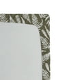 thumbnail image 3 of Ambesonne Forest Fitted Sheet, Autumn Botanical Fern Leaves, Queen Size, Army Green and White, 3 of 5