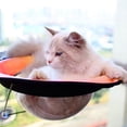 thumbnail image 3 of Hamaca con ventana para gatos, cápsu , asiento para gatos, soporte inferior, cama para gatos, ahorro de espacio para gatos Naranja Yuyangstore percha de la ventana del gato, 3 of 8