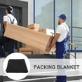 thumbnail image 3 of DEEPCRAFF Moving Blankets Heavy Duty Black Needle Punched Cotton Transportation Protection for Shipping 1Pcs, 3 of 6