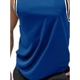 thumbnail image 4 of ORQ Men Athletics Sleeveless Undershirts Basic Round Neck Tank Tops, 4 of 4