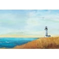 thumbnail image 2 of Pearce, Allison 14x11 White Modern Wood Framed Museum Art Print Titled - Ocean Lighthouse, 2 of 4