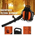 thumbnail image 4 of WETS Backpack Gas Powered Leaf Blower, 63CC 665CFM 2-Stroke Grass Lawn Blower Air Cooling Gasoline Backpack Grass Blowers with Air-Cooled, Snow Blowers for Garden Care, 4 of 10