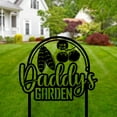 thumbnail image 2 of Handmadetneonsign Custom Outdoor Vegetable Metal Sign With Stakes, Garden Metal Name Sign Stakes, 2 of 4