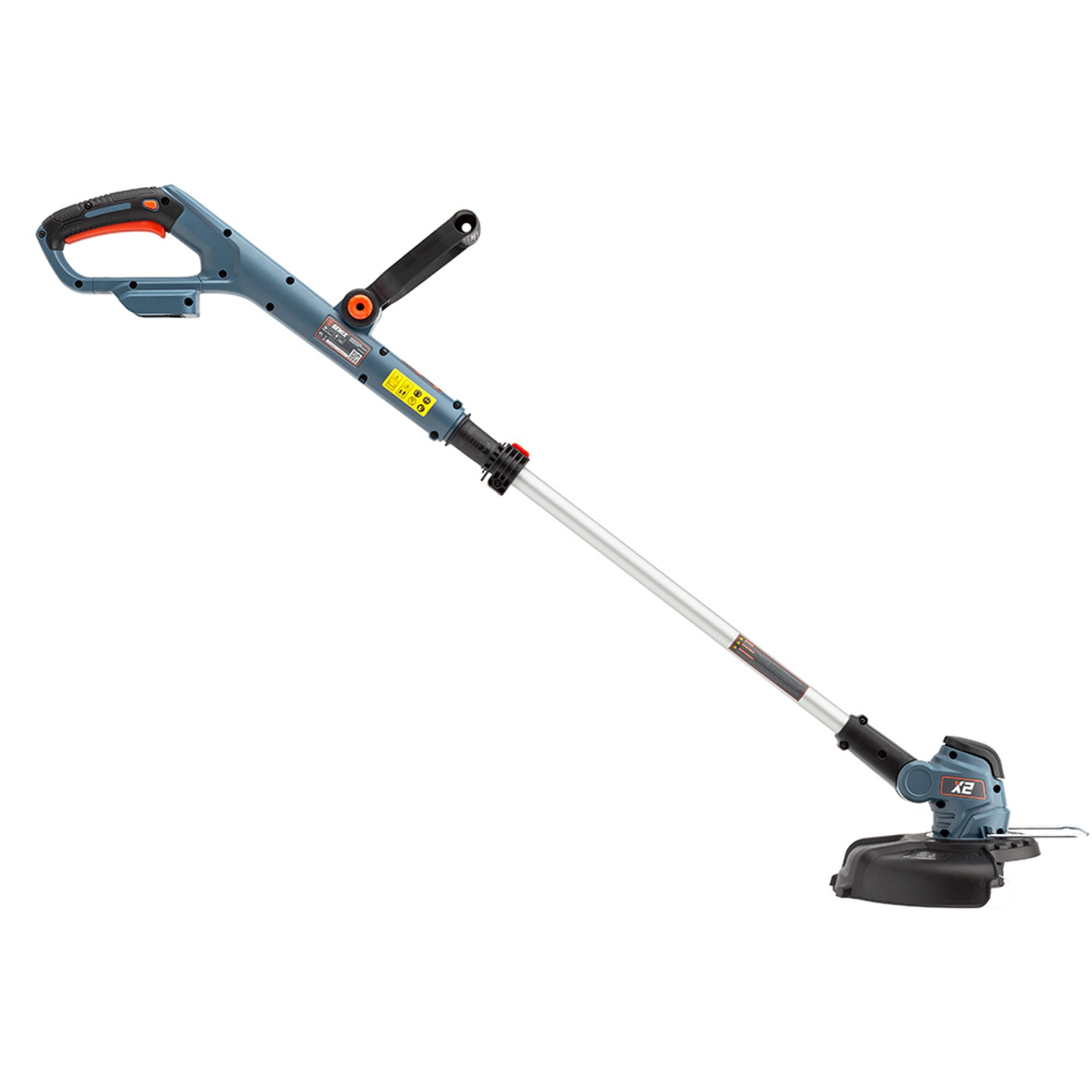 Senix 20 Volt MAX* 2-Tool Cordless Combo Kit, 10-Inch String Trimmer & Blower (Battery and Charger Included), S2k2b1-03, Blue