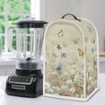 thumbnail image 5 of HELLHERO Butterfly and Daisy Pattern Food Processor Cover 1Pcs Polyester 15.94"H x 9.45"L x 7.28"W for Kitchen Foldable, 5 of 6