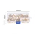 thumbnail image 5 of 150pcs Ring Terminal Kit Ring Lugs Eyes Copper Crimp Terminals Cable Lug Wire Connector M3-m10, 5 of 5