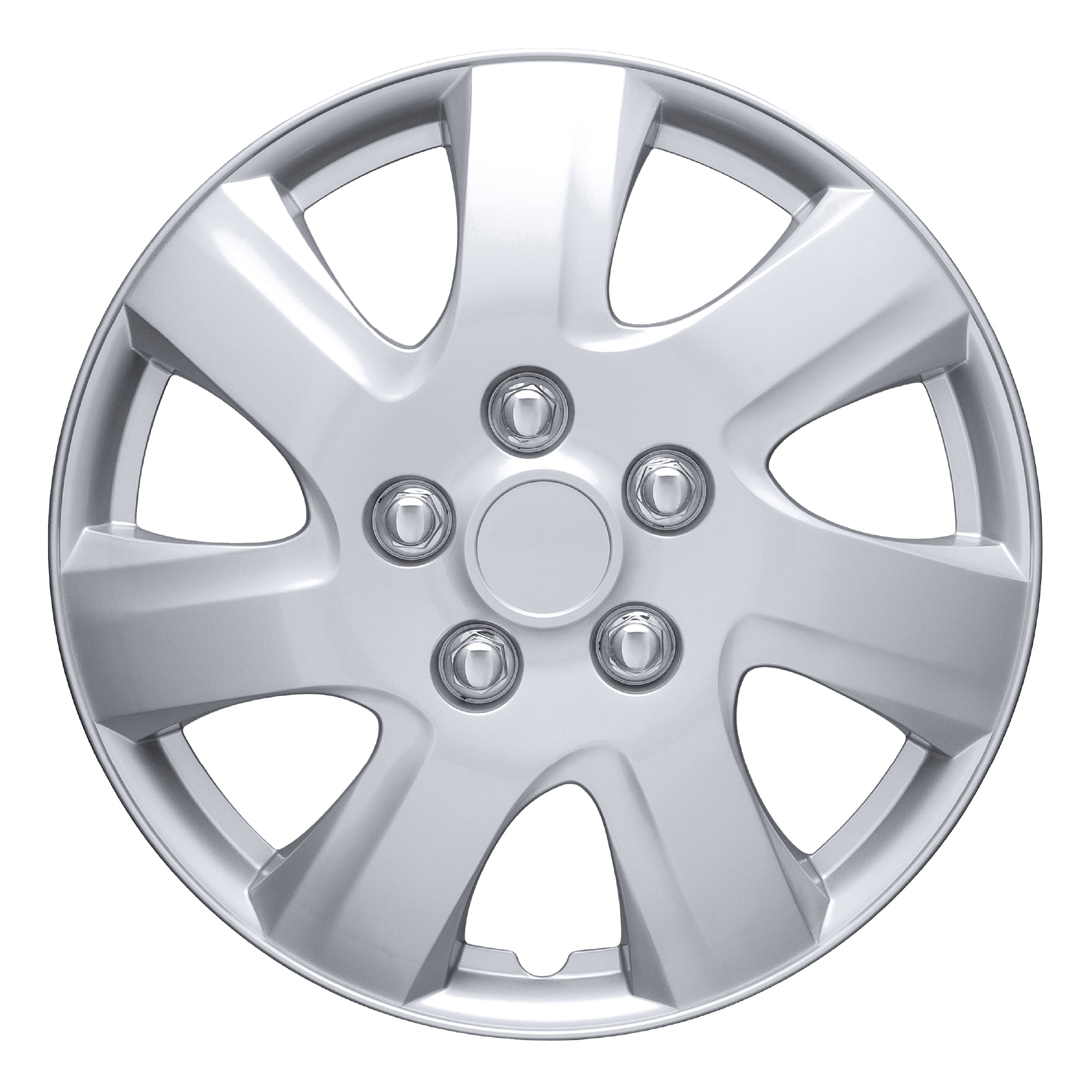 (4-Pack) BDK Premium Hubcaps 16" Wheel Rim Cover Hub Caps OEM Style Replacement Snap On Car Truck SUV - 16 Inch Set