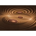 thumbnail image 1 of Ahgly Company Machine Washable Indoor Rectangle Transitional Black Brown Area Rugs, 2' x 3', 1 of 7