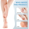 thumbnail image 4 of 2 Pcs 4 in 1 Foot Brush for Use in Shower with Pumice Stone, Foot Rasp and Sandpaper, Foot Scrubber Brush for Feet, Dead Skin Remover for Foot Care, 4 of 8