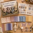 thumbnail image 7 of Butterfly Fairy Patchwork Sewing DIY Kit, 7 Styles Pre-Cut Fabric Hand Stitching Craft Set No Sewing Machine for Girls Handmade Fairy Doll Ornament Gift, 7 of 7