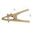 thumbnail image 2 of 300A Professional Electric Welding Ground Grip Clamps Holder Manual Grounding Earth Clips Replacing Part, 2 of 7