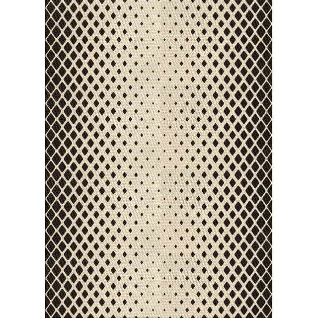 Ahgly Tapis Rectangulaire Lavable en Machine Intérieur Transitionnel Or Vanille, 2 Pieds x 5 Pieds