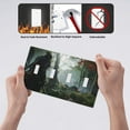 thumbnail image 4 of Game Graphics Switch Cover Decorative Wall Plate / 4-Gang 4-Toggle / Standard Size 4.5x8 in, 4 of 5