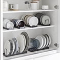 thumbnail image 4 of JIEMUCES Vertical Dish Rack Metal Drying Rack Large Capacity Strong Load-bearing Kitchen Countertop Dish Holder Pot Lid Organizer, 4 of 7