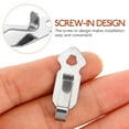 thumbnail image 4 of OULII 10Sets Screw Hooks For Outdoor Use Elegant Design For Supporting String Lights And Hanging Baskets, 4 of 8
