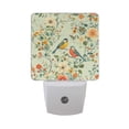 thumbnail image 6 of Yayeee LED Plug in Night Light for The Home with Auto Dusk to Dawn Light Sensors, 2 Pack, Green Floral Pattern, 6 of 6