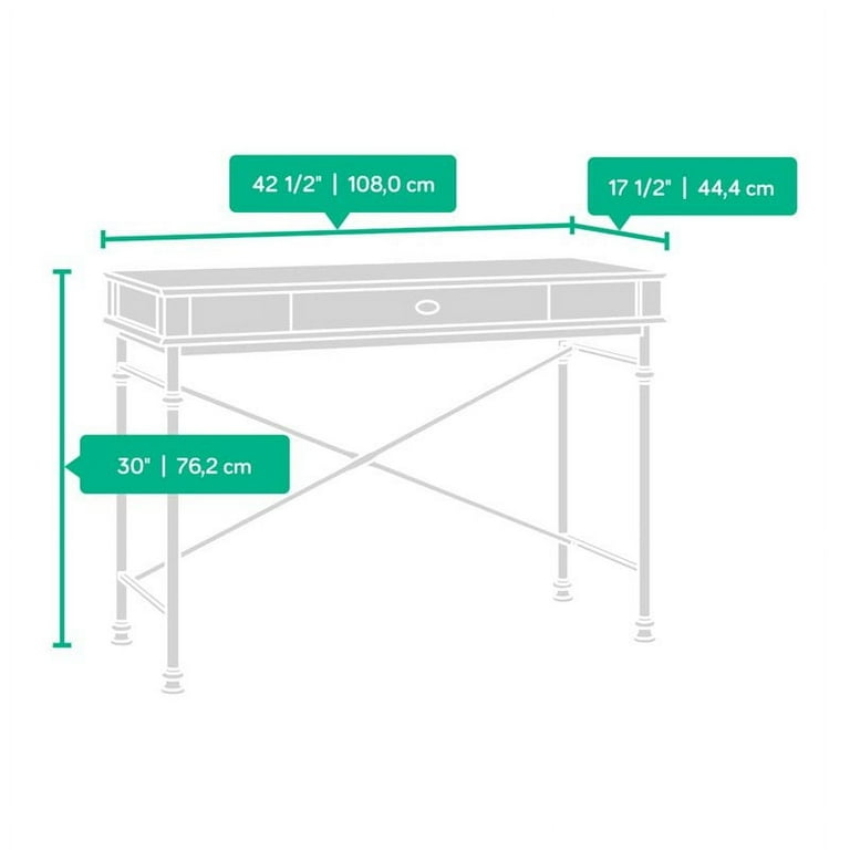 Sauder canal 2024 street console desk