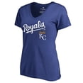 thumbnail image 2 of Women's Royal Kansas City Royals Team Lockup T-Shirt, 2 of 3