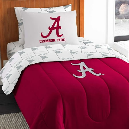 5pc NCAA Alabama Crimson Tide Twin Bedding Set