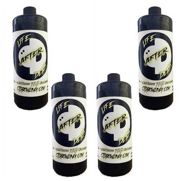 Life after Death Bowling Ball Cleaner Plus Life Extender | Shipped as 4 quarts