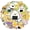 1A-35pcs, variant on 35pcs-50pcs Cute Stickers Food Kids Stickers DIY Stickers for Luggage Fridge Phone