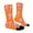 Orange, variant on Kids 67 Socks Creative Graphic Socks Festival Holiday Footwear