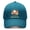 Blue-green, variant on United States 250th Anniversary Brown Baseball Cap Featuring Printed Celebration Theme and Adjustable Fit for Casual Everyday Style
