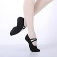 thumbnail image 1 of Girls Ballet Shoes Canvas Soft Sole Ballet Dance Slippers, 1 of 5