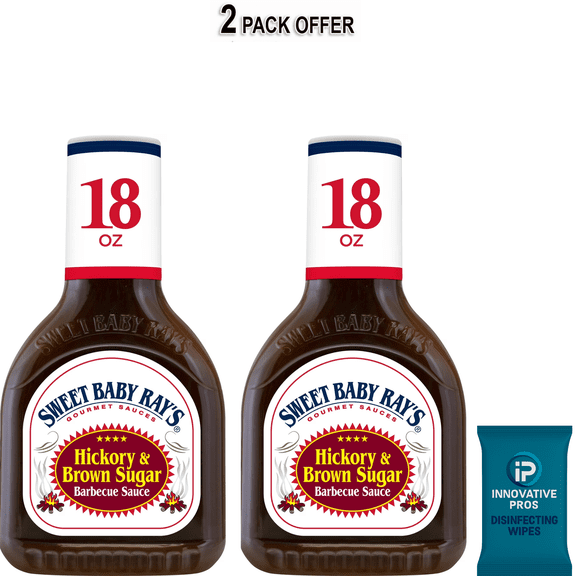 Sweet Baby Ray's® Hickory & Brown Sugar Barbecue Sauce 18 oz