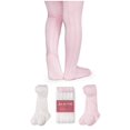thumbnail image 1 of LA Active Baby Tights - 2 Pairs - Non Skid/Slip Cable Knit, 1 of 4